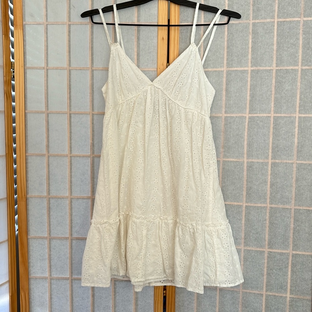 WILD FABLE MINI WHITE DRESS